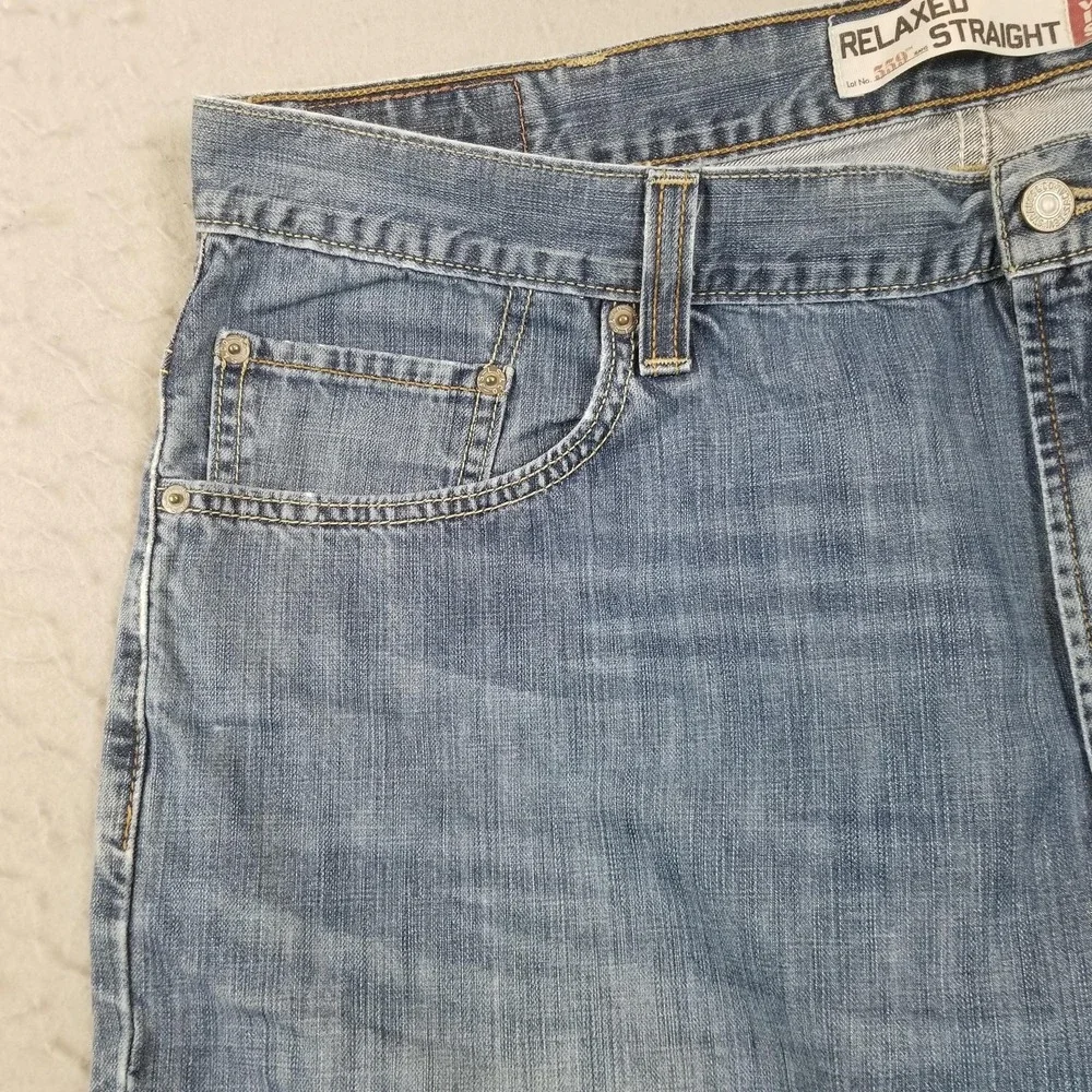 Levis 559 Relaxed Straight Jeans Mens 40x30 Blue Medium‎ Wash Denim Pants